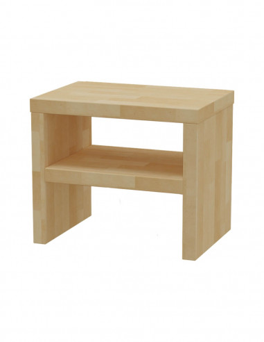 Nočný stolík z bukového dreva MS 1