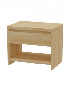 Nočný stolík z masívneho bukového dreva MS 2