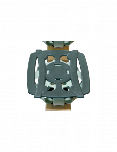 Polohovateľný lamelový rošt s bodovým pružením Lux HN 2