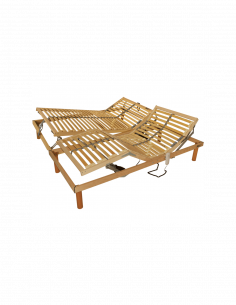 Set polohovateľného a mobilného lamelového roštu