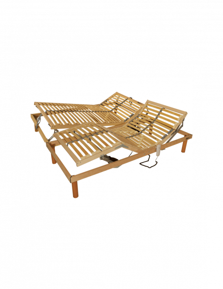 Set polohovateľného a mobilného lamelového roštu