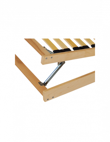 Set polohovateľného a mobilného lamelového roštu