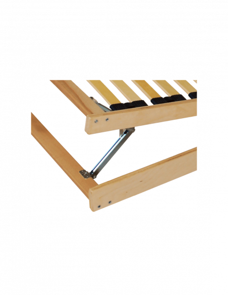 Set polohovateľného a mobilného lamelového roštu